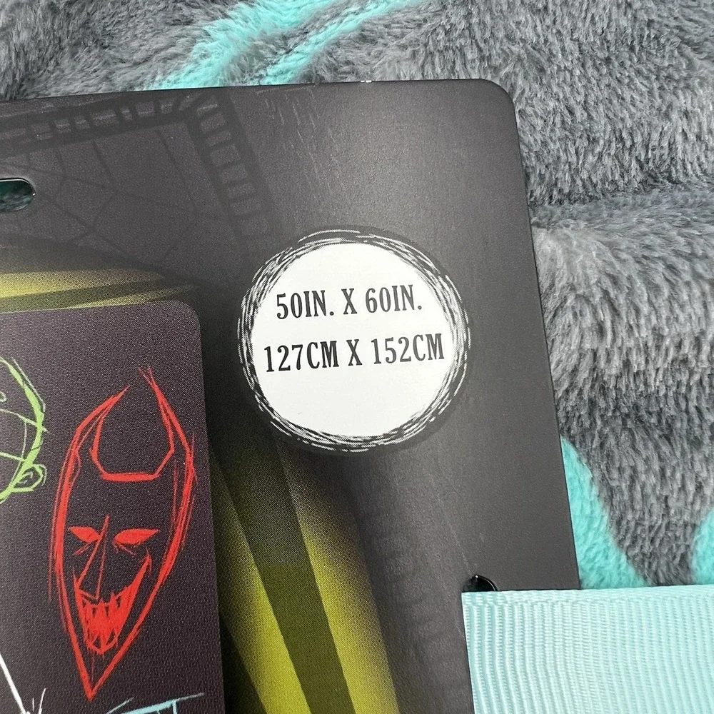NEW‎ Disney Parks The Nightmare Before Christmas Throw  Blanket 30th Anniversary